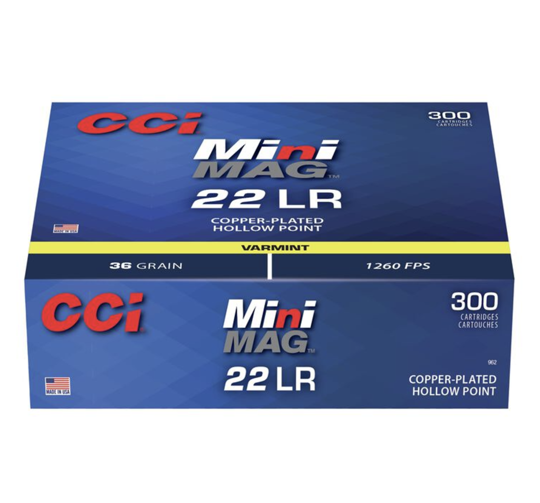 CCI Mini Mag 22LR 36gr HP x300 image 0